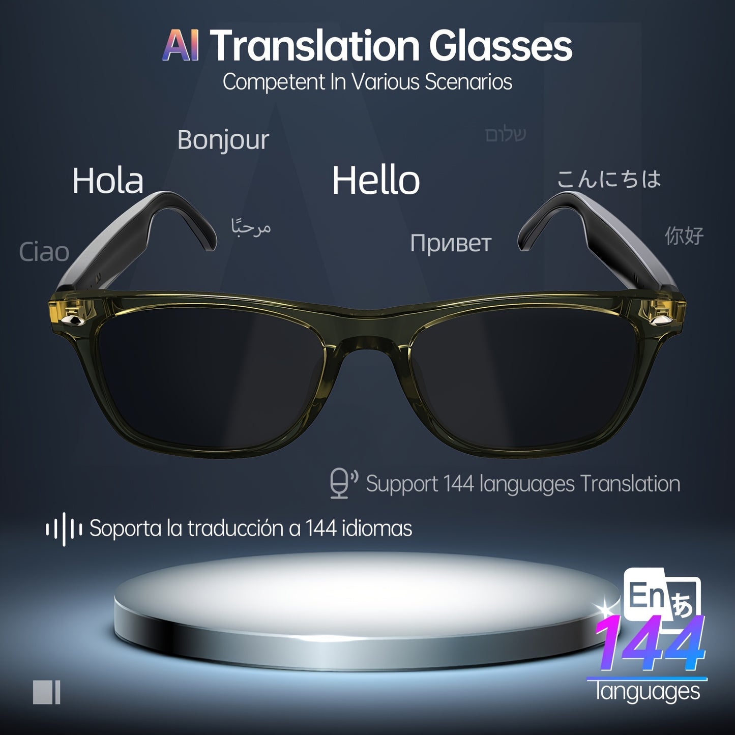 Smart Wireless Glasses