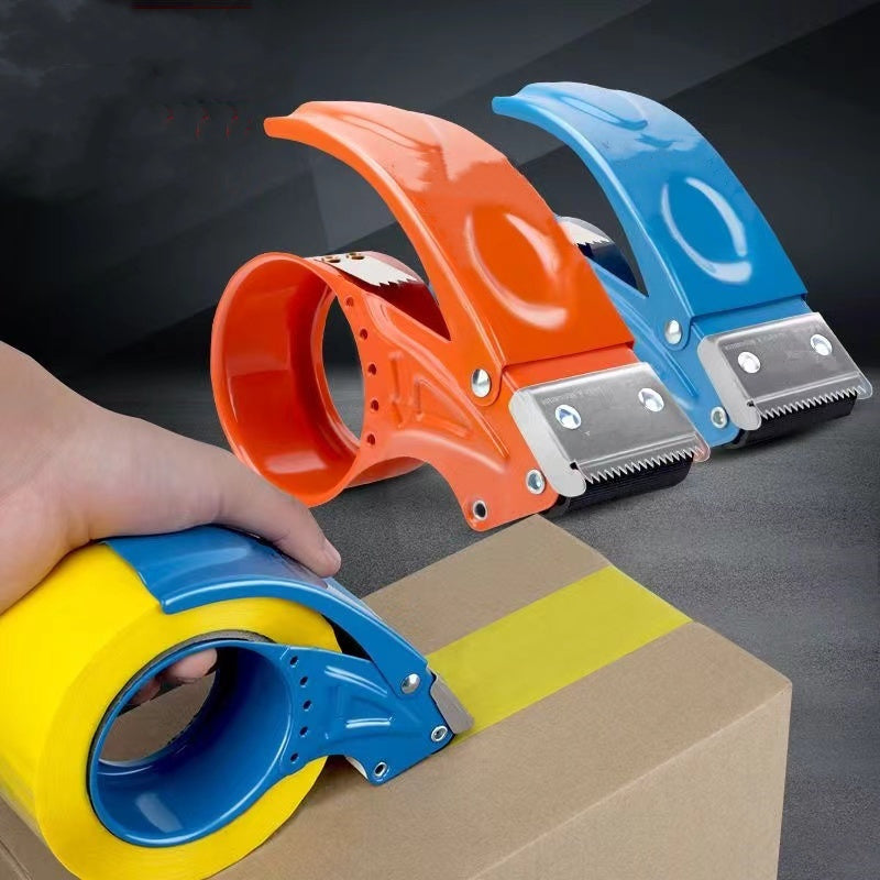 Heavy Duty Metal Tape Dispenser with Sharp Cutting Edge