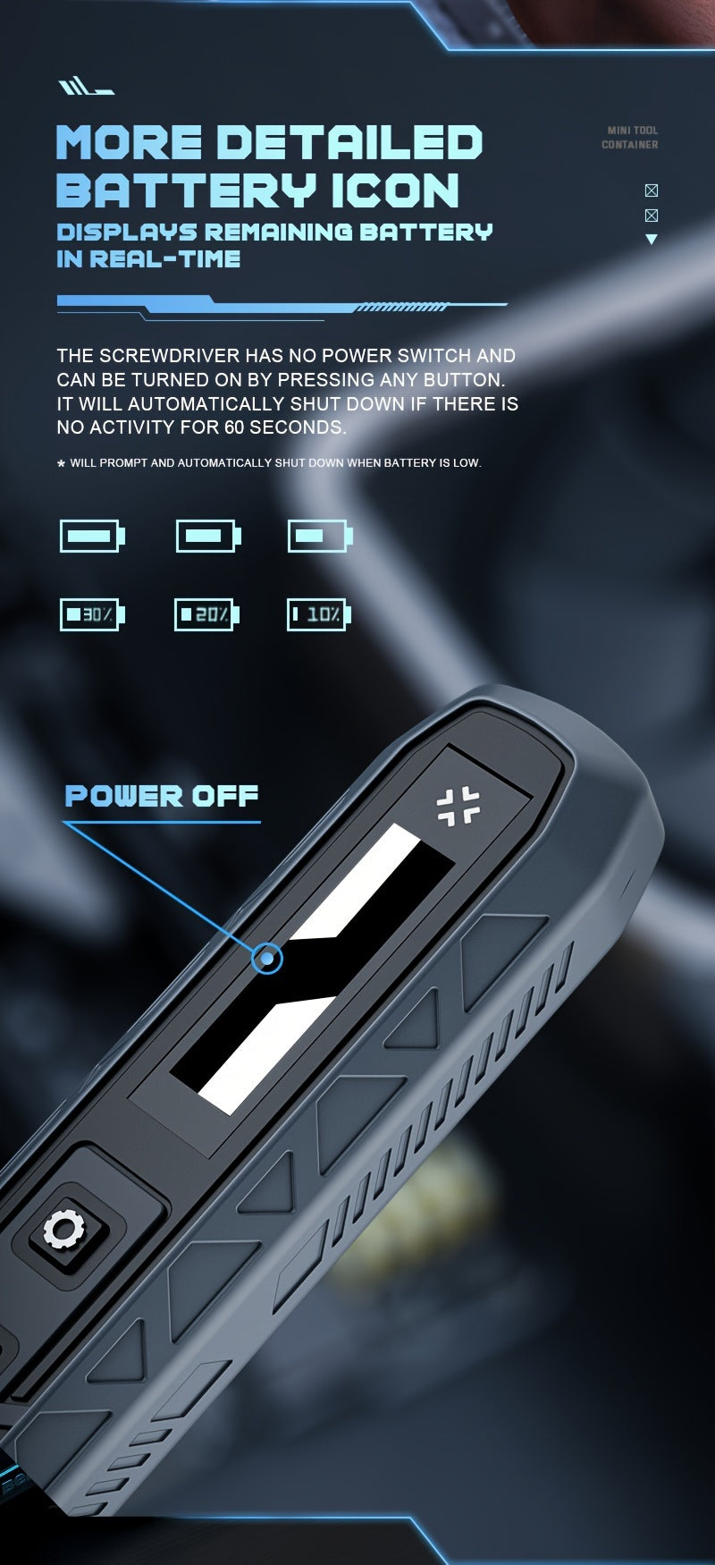 Smart Cordless Screwdriver
