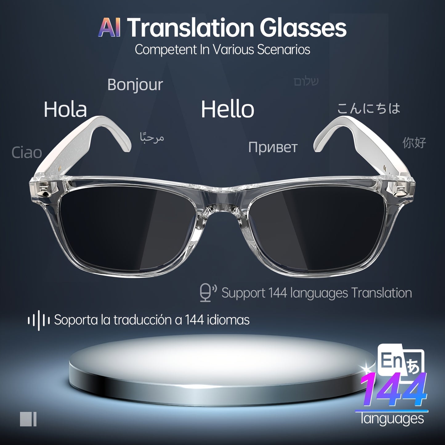 Smart Wireless Glasses