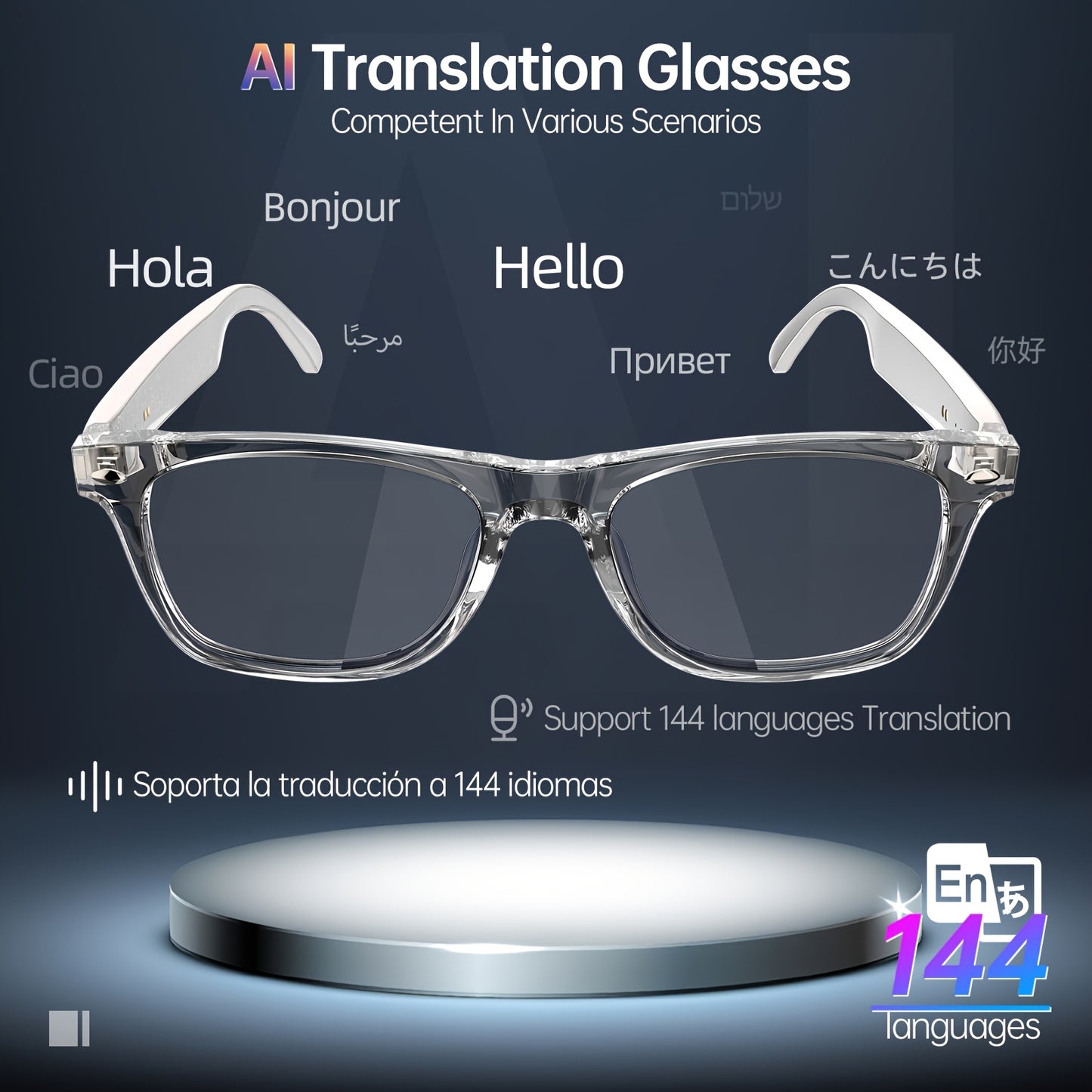 Smart Wireless Glasses