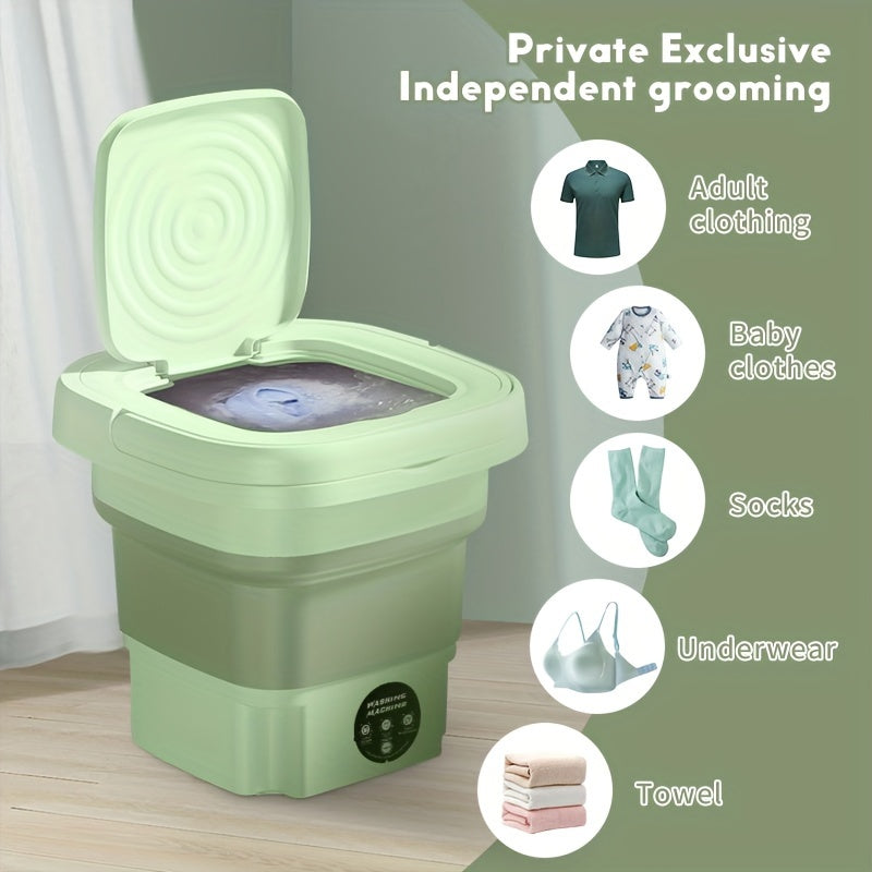 MOMMED Portable Mini Washing Machine 8L