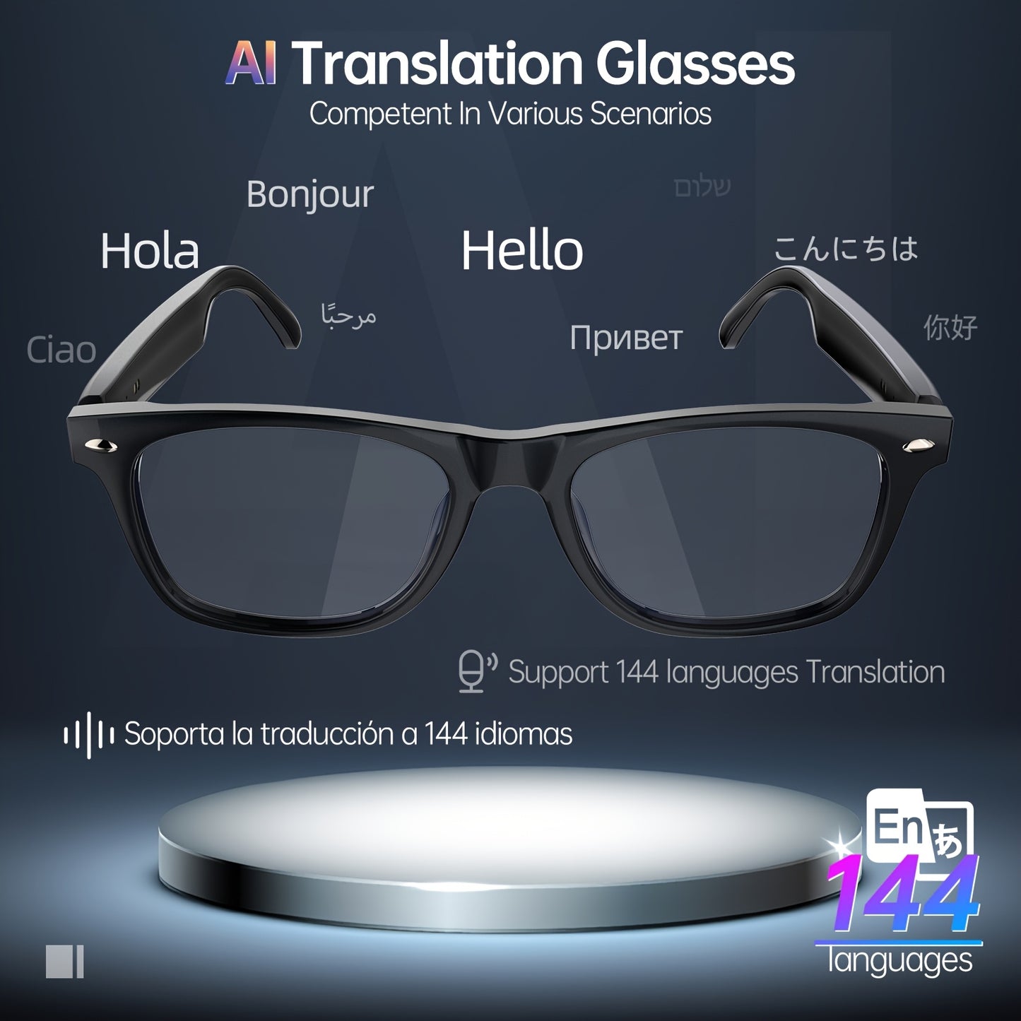 Smart Wireless Glasses