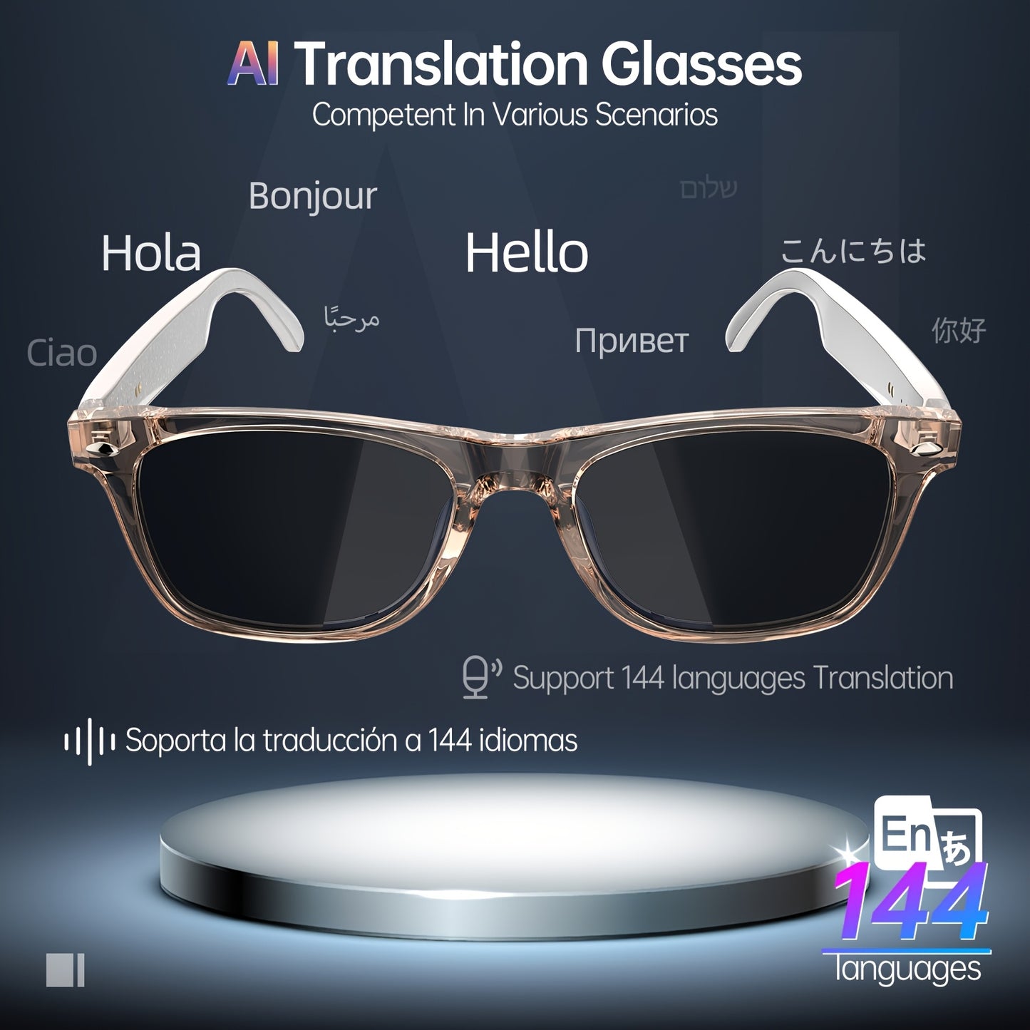 Smart Wireless Glasses