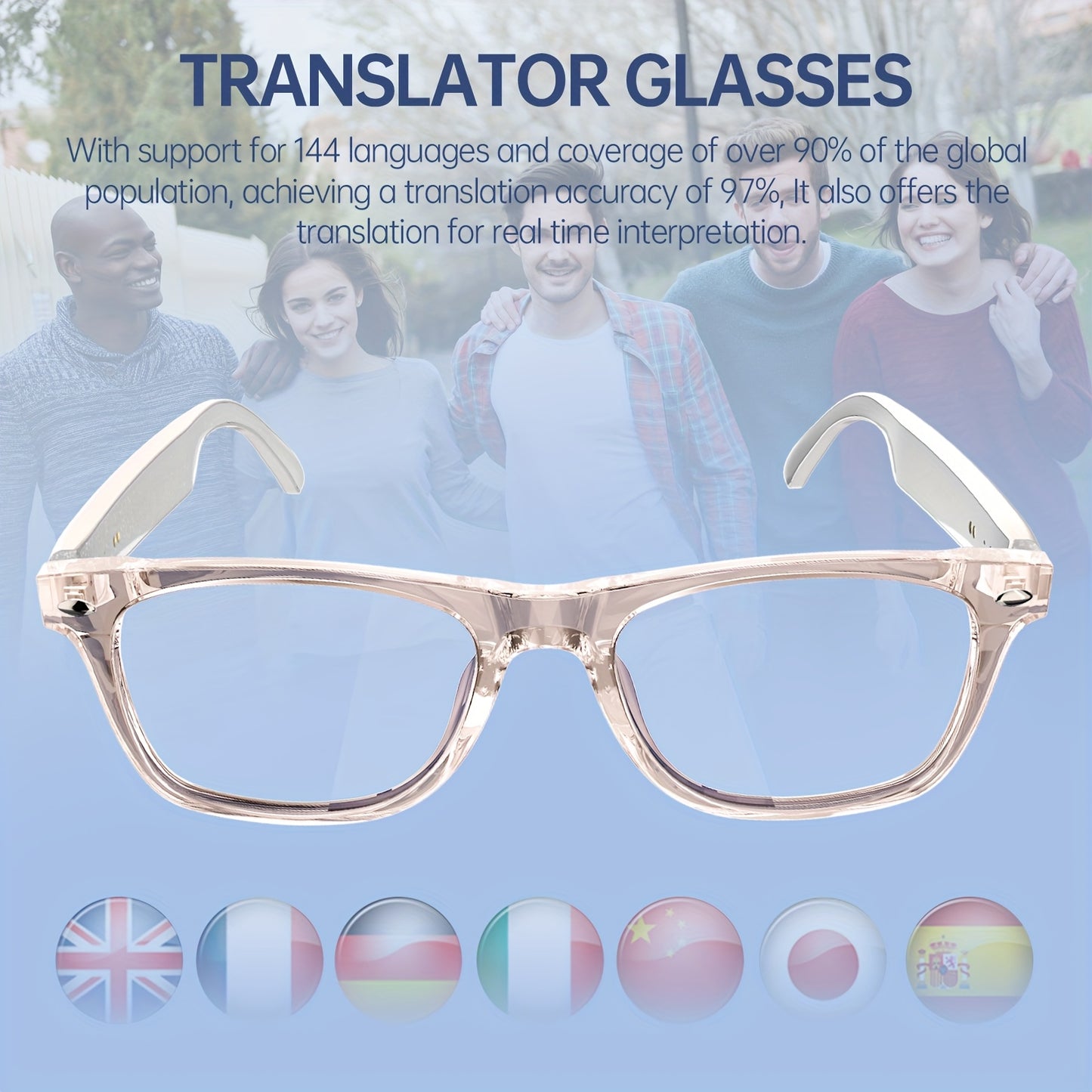 Smart Wireless Glasses