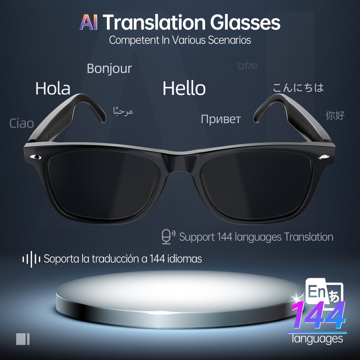 Smart Wireless Glasses