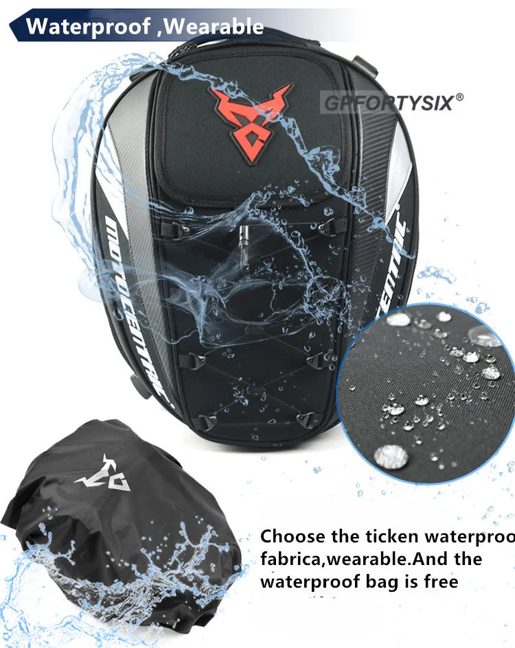 Motorcycle Back Seat Bags
