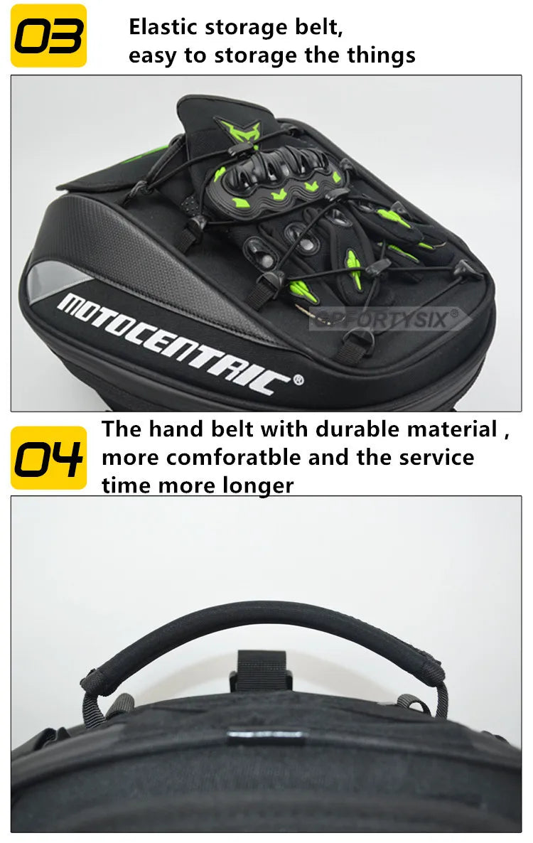 Motorcycle Back Seat Bags