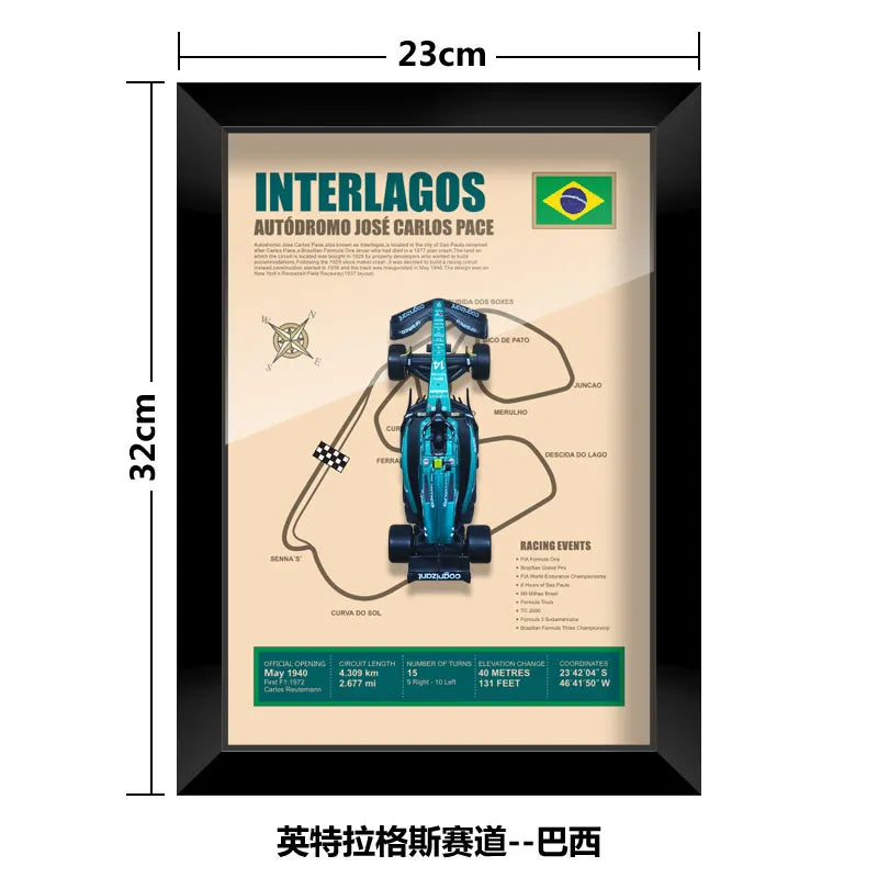 Bburago 1:43 F1 Aston Martin 2024