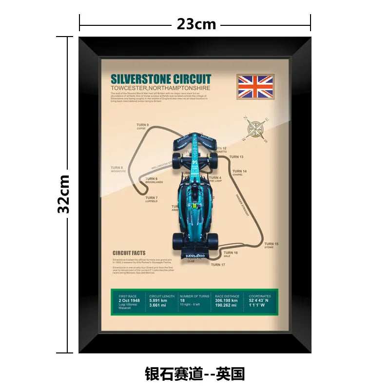 Bburago 1:43 F1 Aston Martin 2024