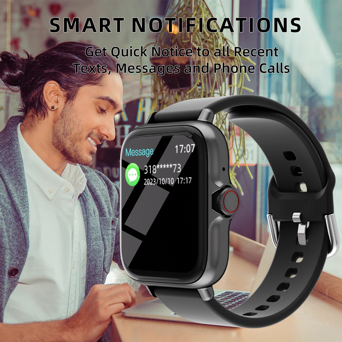 1.83'' Waterproof Smart Watch
