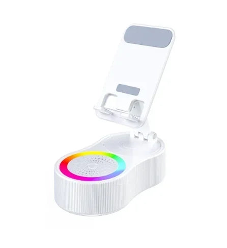 Wireless Speaker with Colorful Ambient Light 360°rotatable