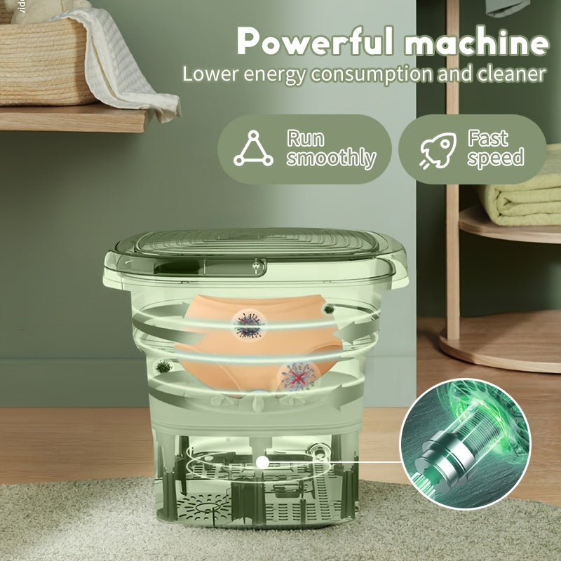 MOMMED Portable Mini Washing Machine 8L