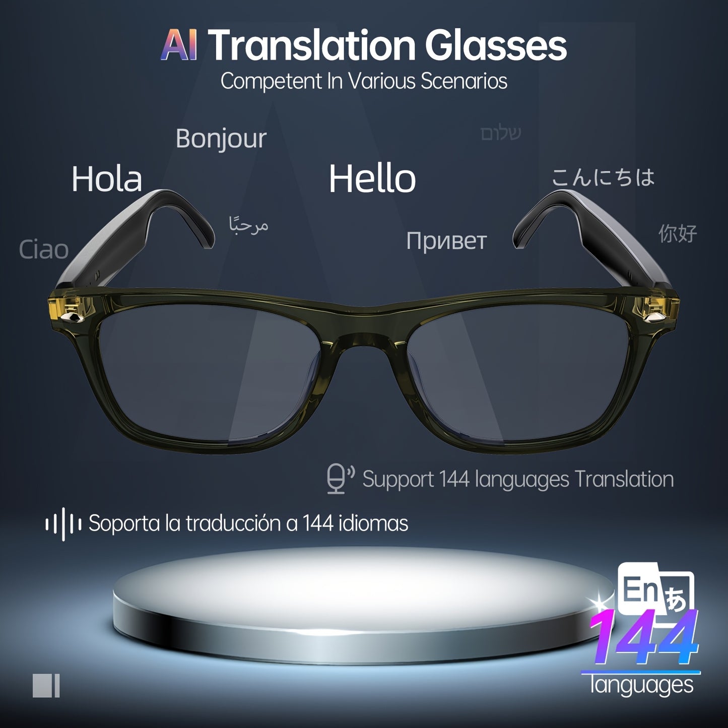 Smart Wireless Glasses