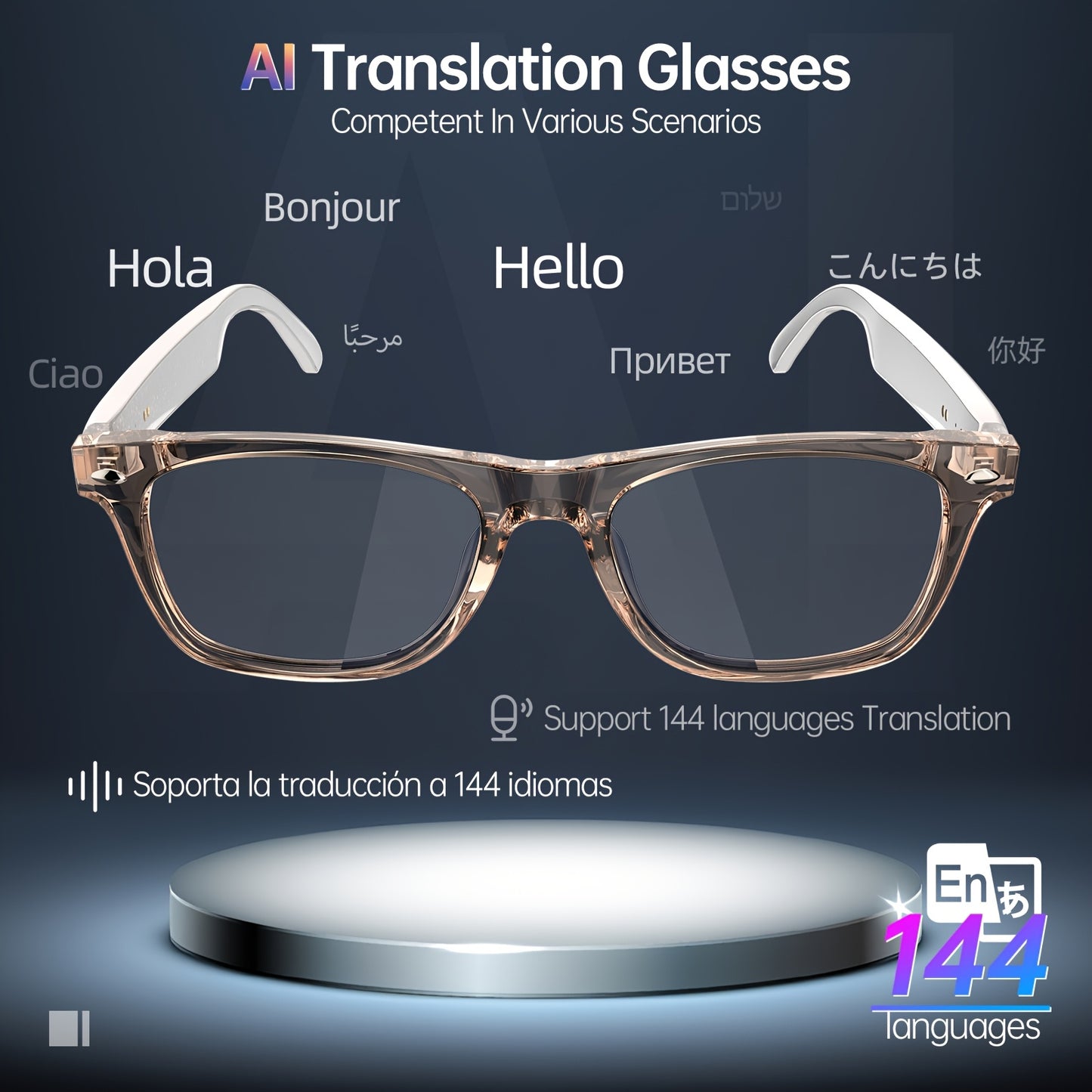 Smart Wireless Glasses