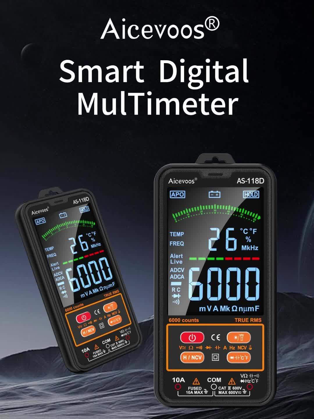 [Smart Digital Multimeter] Auto-Ranging Digital Multimeter
