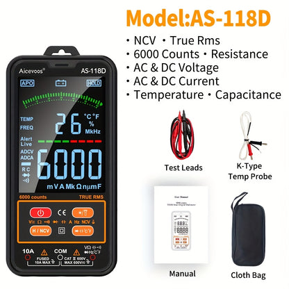 [Smart Digital Multimeter] Auto-Ranging Digital Multimeter