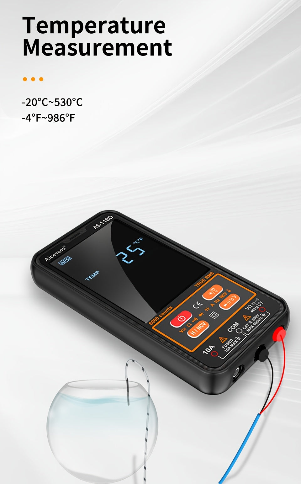[Smart Digital Multimeter] Auto-Ranging Digital Multimeter