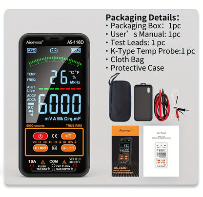 [Smart Digital Multimeter] Auto-Ranging Digital Multimeter