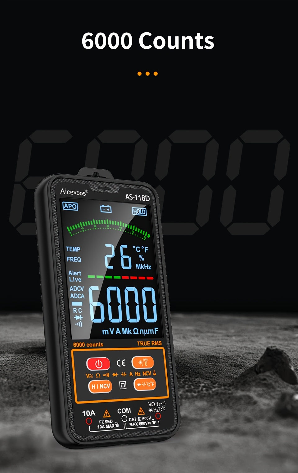 [Smart Digital Multimeter] Auto-Ranging Digital Multimeter
