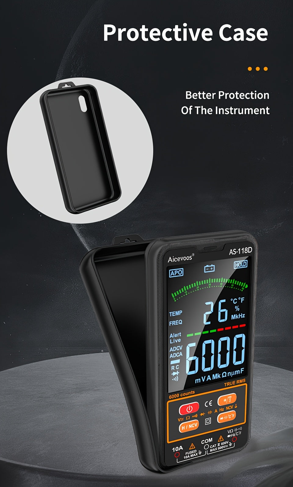 [Smart Digital Multimeter] Auto-Ranging Digital Multimeter