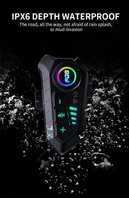 Bluetooth 5.3 Helmet Headset