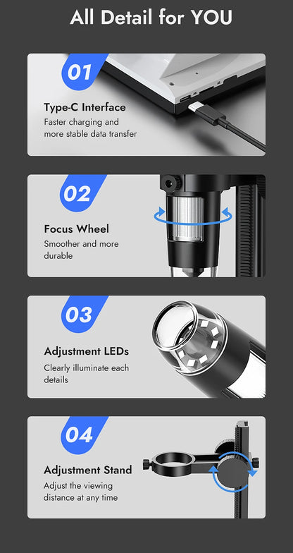 DM7 4.3'' Digital Microscope