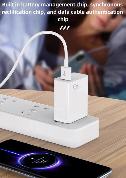 67W USB Fast Charger