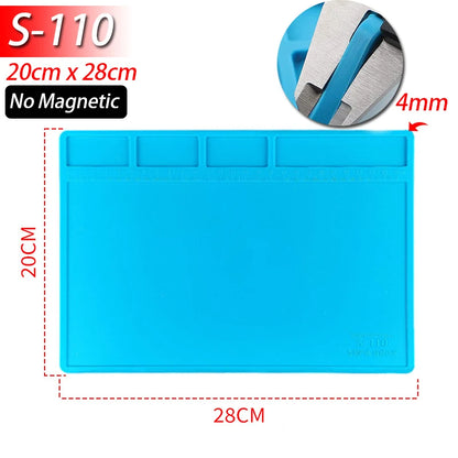 Soldering Station Mat Silicone