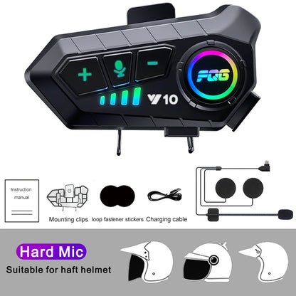 Bluetooth 5.3 Helmet Headset