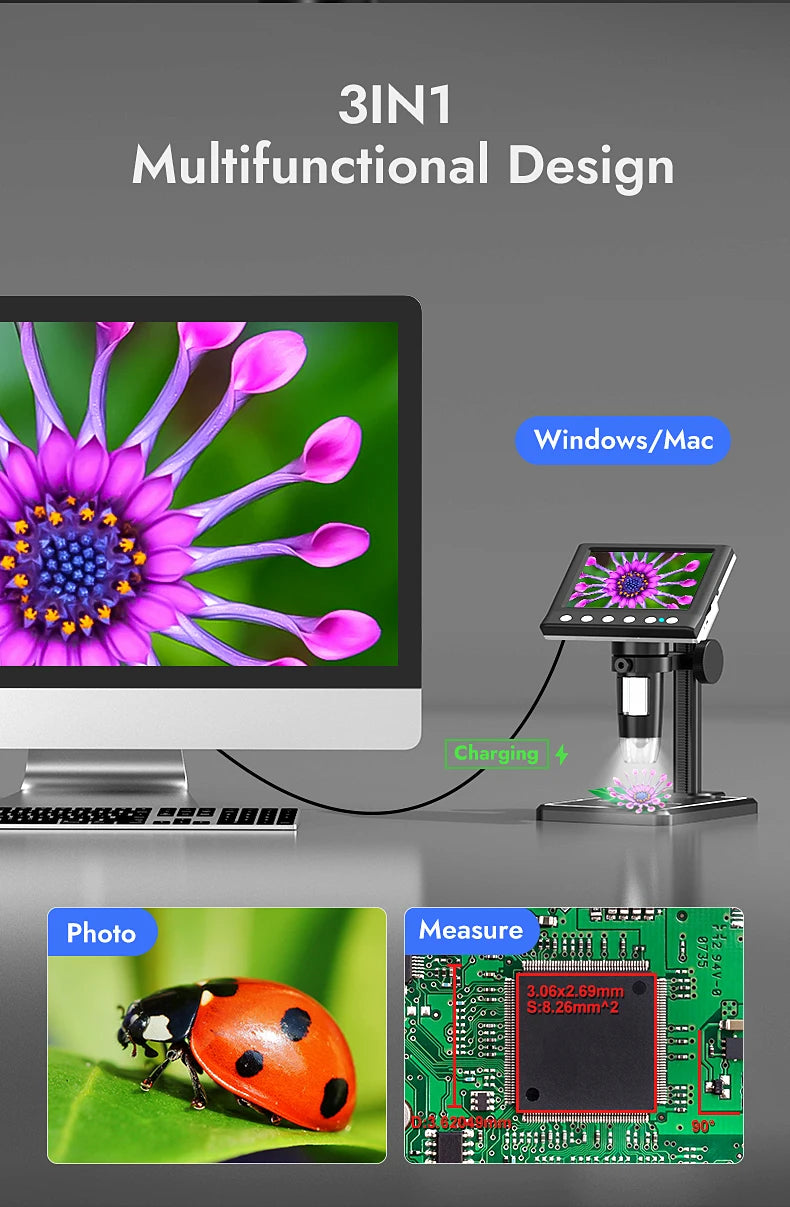 DM7 4.3'' Digital Microscope