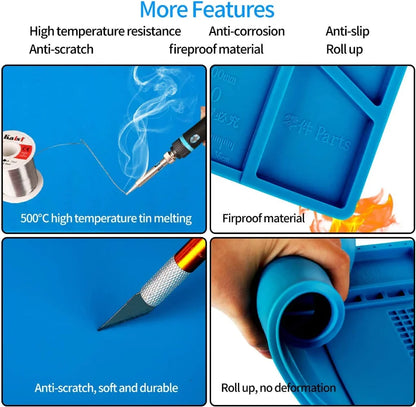 Soldering Station Mat Silicone
