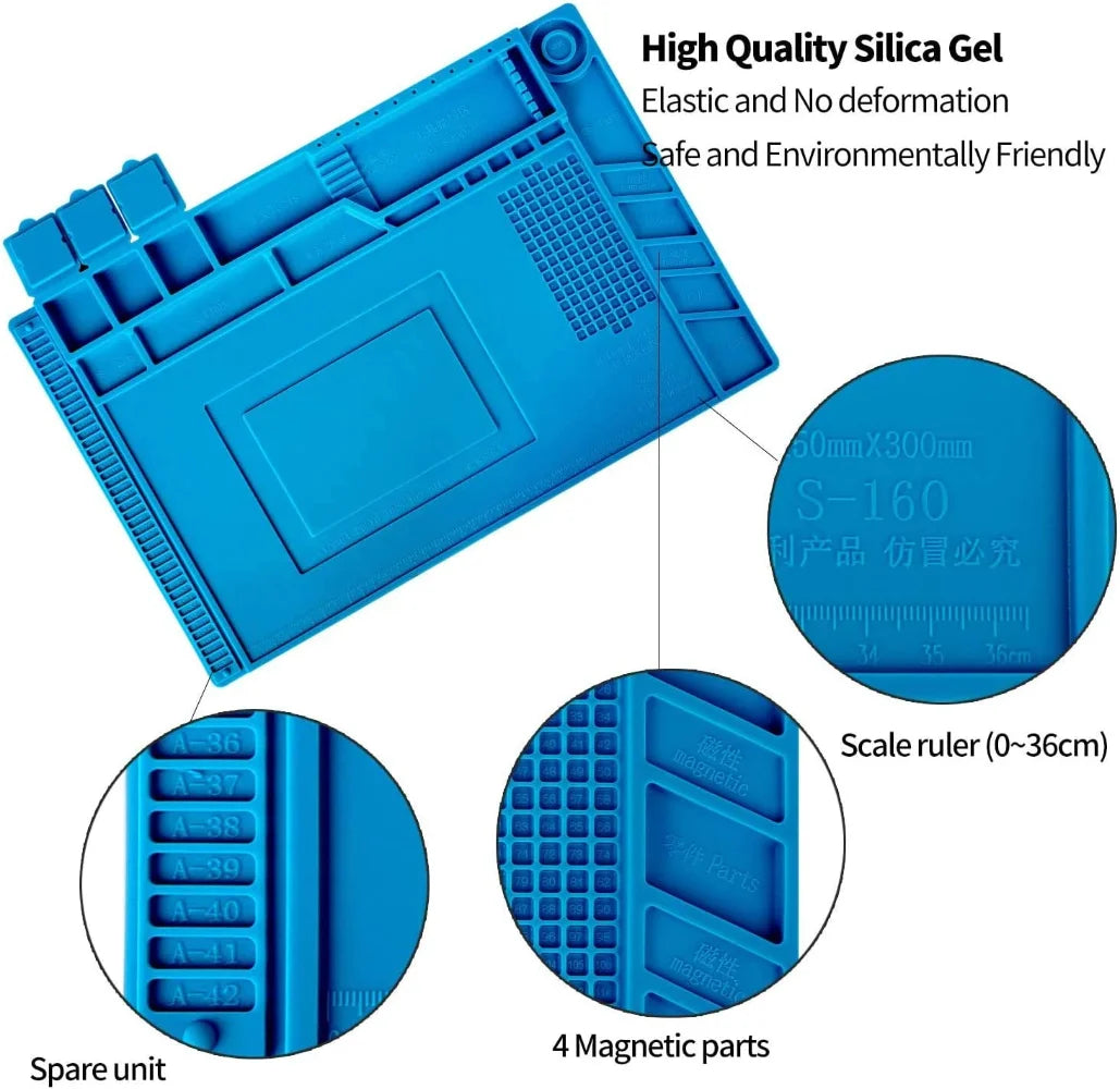 Soldering Station Mat Silicone