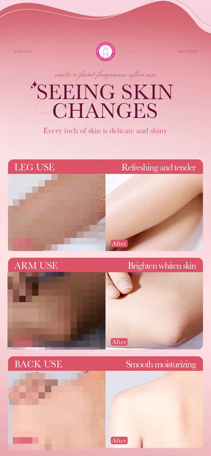 SADOER Niacinamide Marshmallow Body Lotion Whitening Moisturizing Hydrating Flexible and Fresh