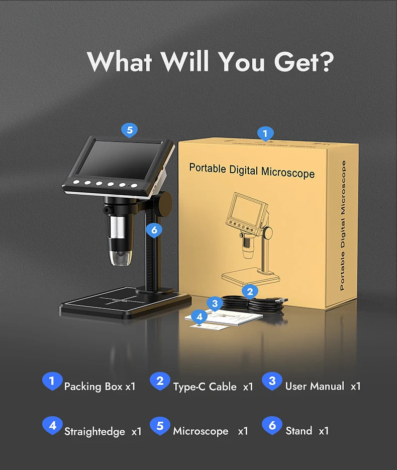 DM7 4.3'' Digital Microscope