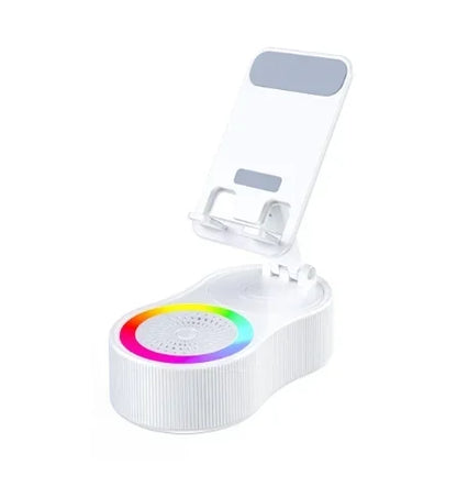 Wireless Speaker with Colorful Ambient Light 360°rotatable