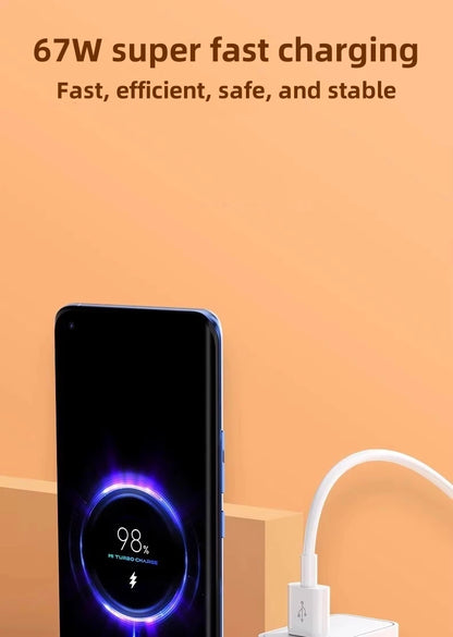 67W USB Fast Charger