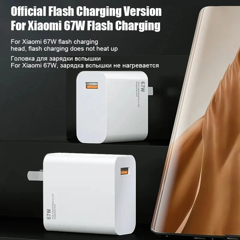 67W USB Fast Charger