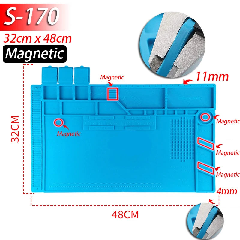 Soldering Station Mat Silicone