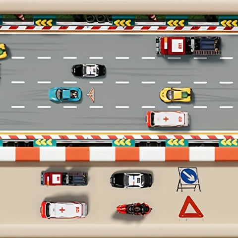 [Realistic|Driving] Realistic Driving Experience Kids Racing Game Console with Steering Wheel
