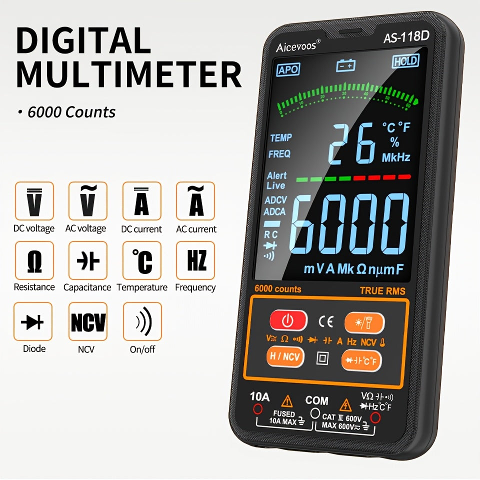 [Smart Digital Multimeter] Auto-Ranging Digital Multimeter