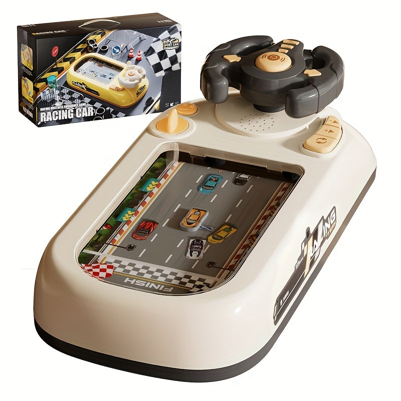 [Realistic|Driving] Realistic Driving Experience Kids Racing Game Console with Steering Wheel