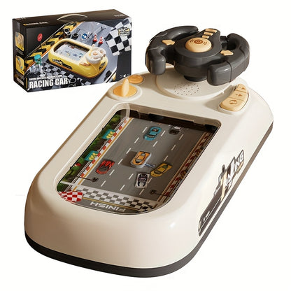 [Realistic|Driving] Realistic Driving Experience Kids Racing Game Console with Steering Wheel