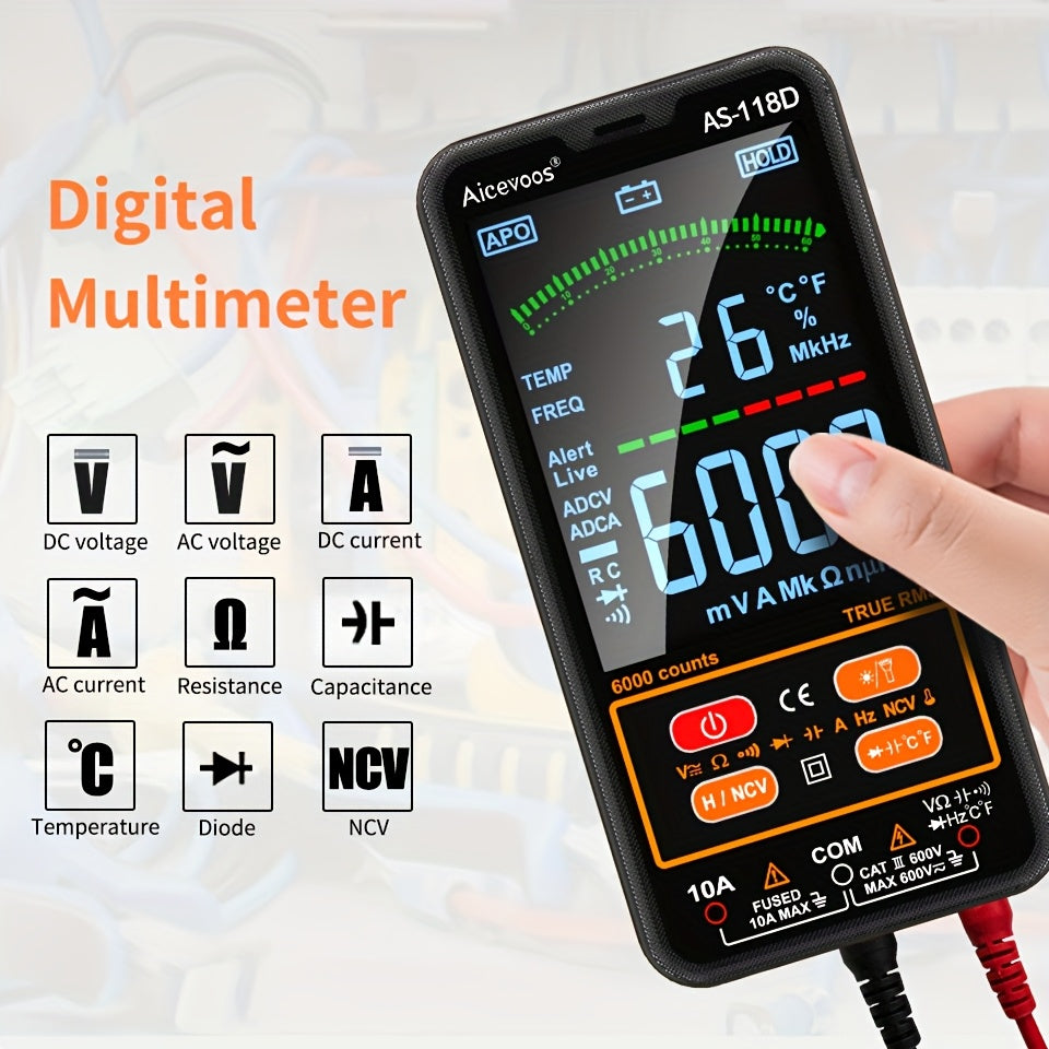 [Smart Digital Multimeter] Auto-Ranging Digital Multimeter