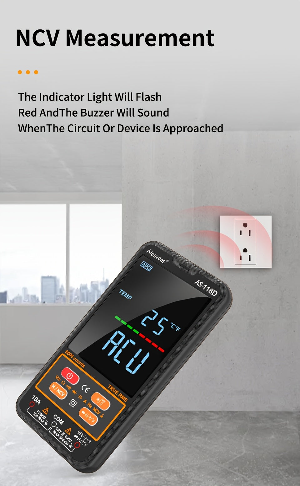 [Smart Digital Multimeter] Auto-Ranging Digital Multimeter