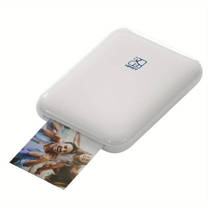 Wireless Portable Photo Printer - Mini Color Printer with No Ink